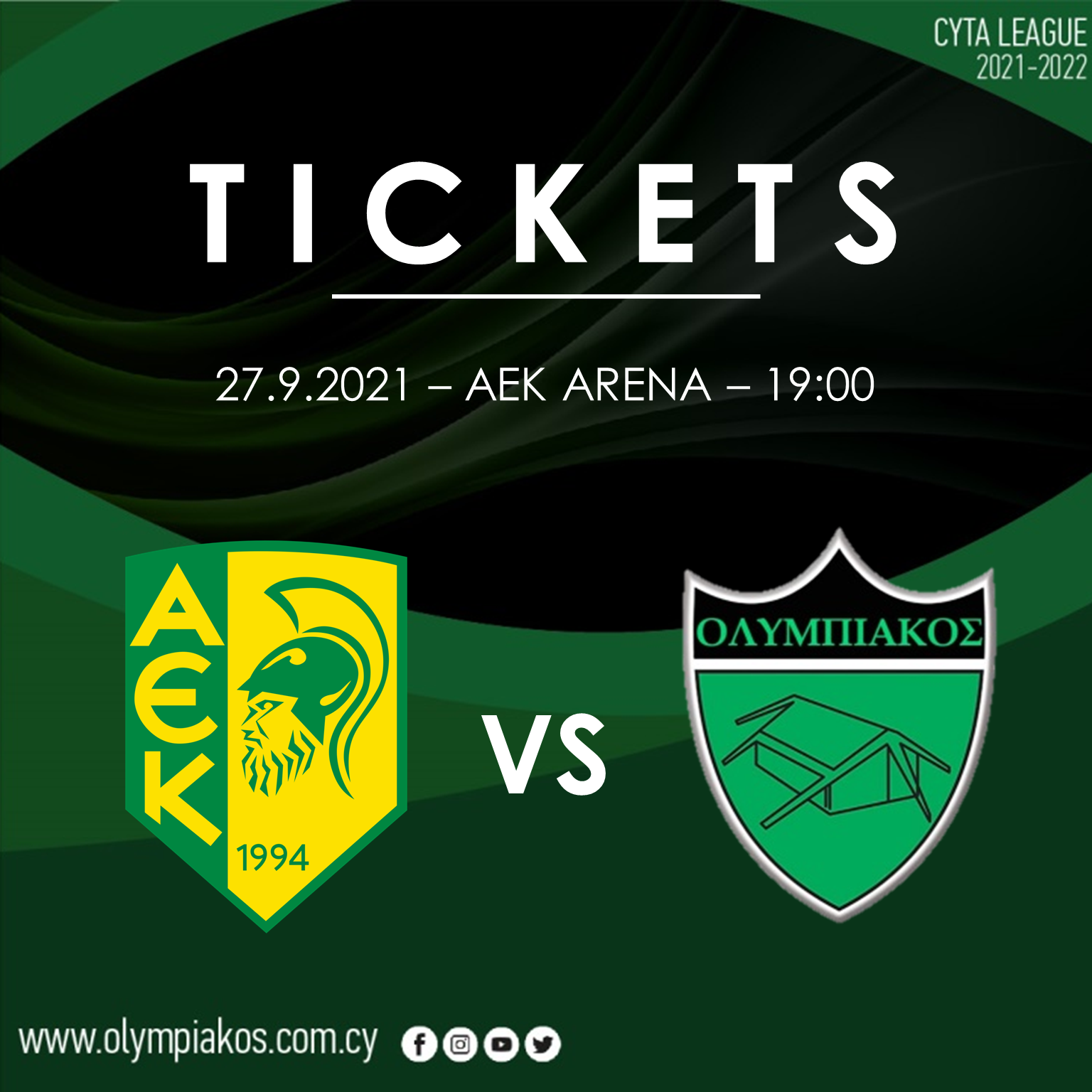 tickets aek olympiakos